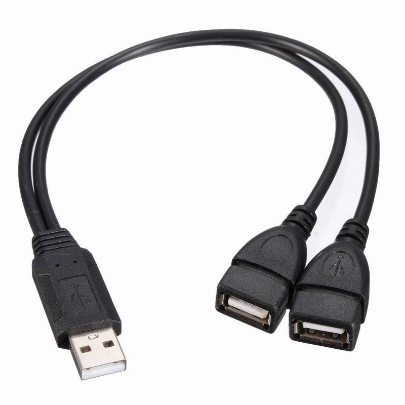USB 2 USB Splitter Cable