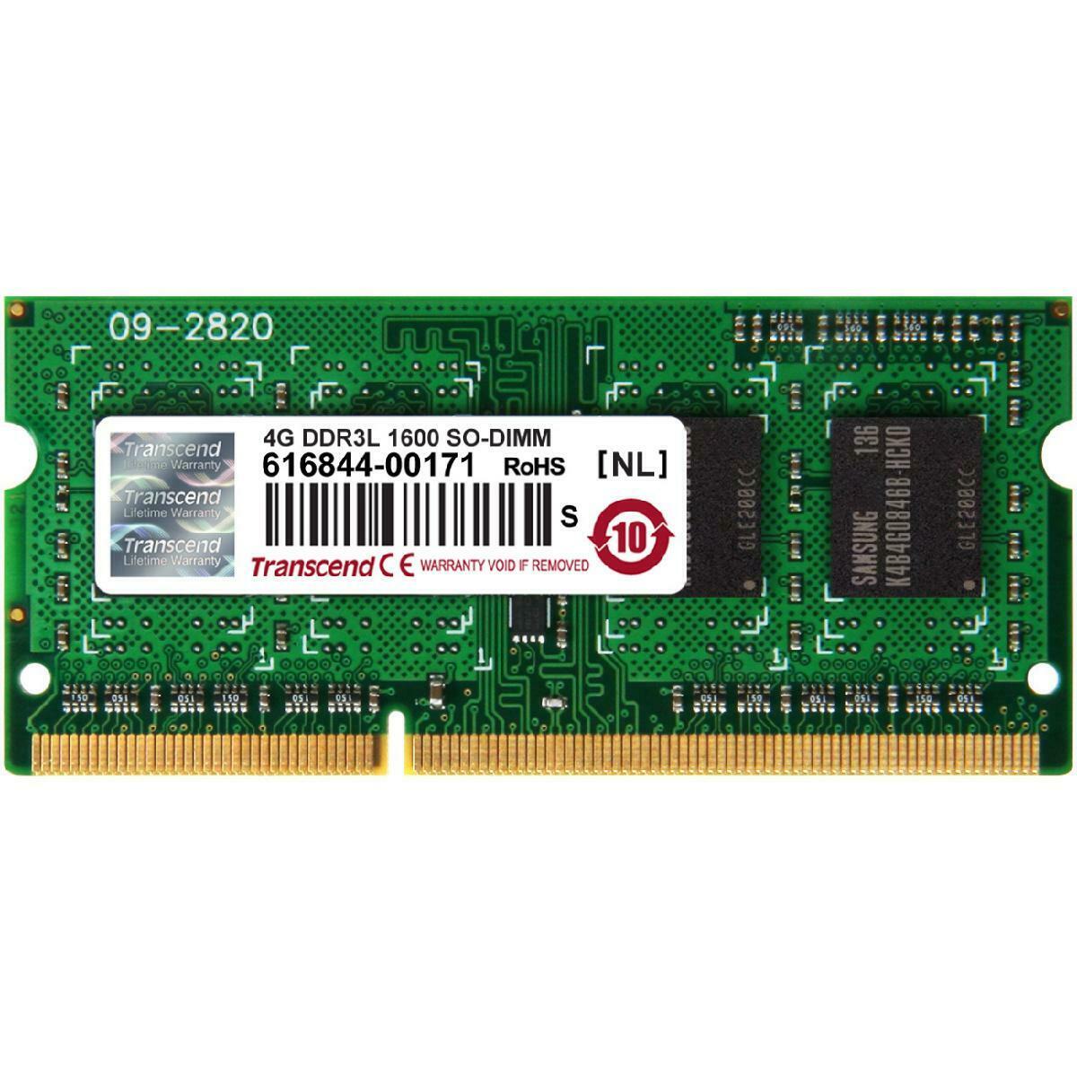 Transcend 4GB DDR3L-1600 240-Pin Desktop DIMM