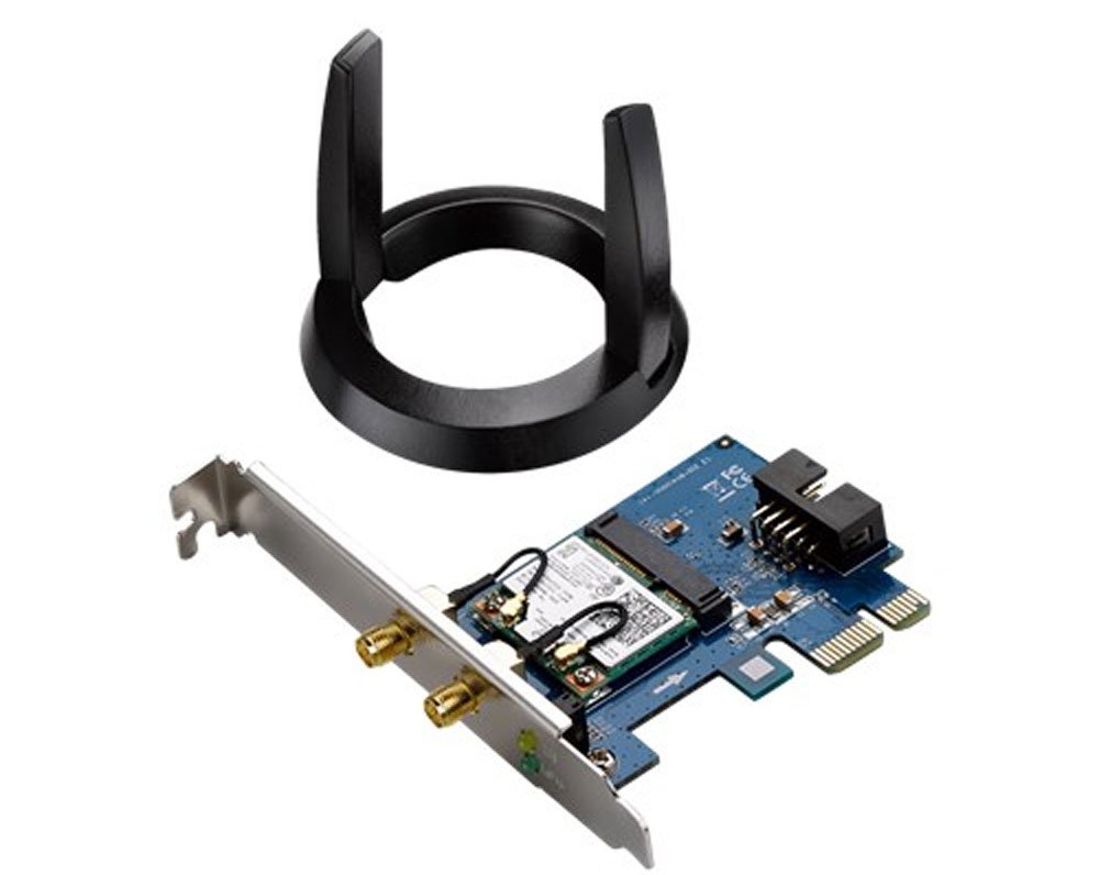 ASUS Dual-Band Wireless-AC1200 Bluetooth 4.0 PCI-E Adapter