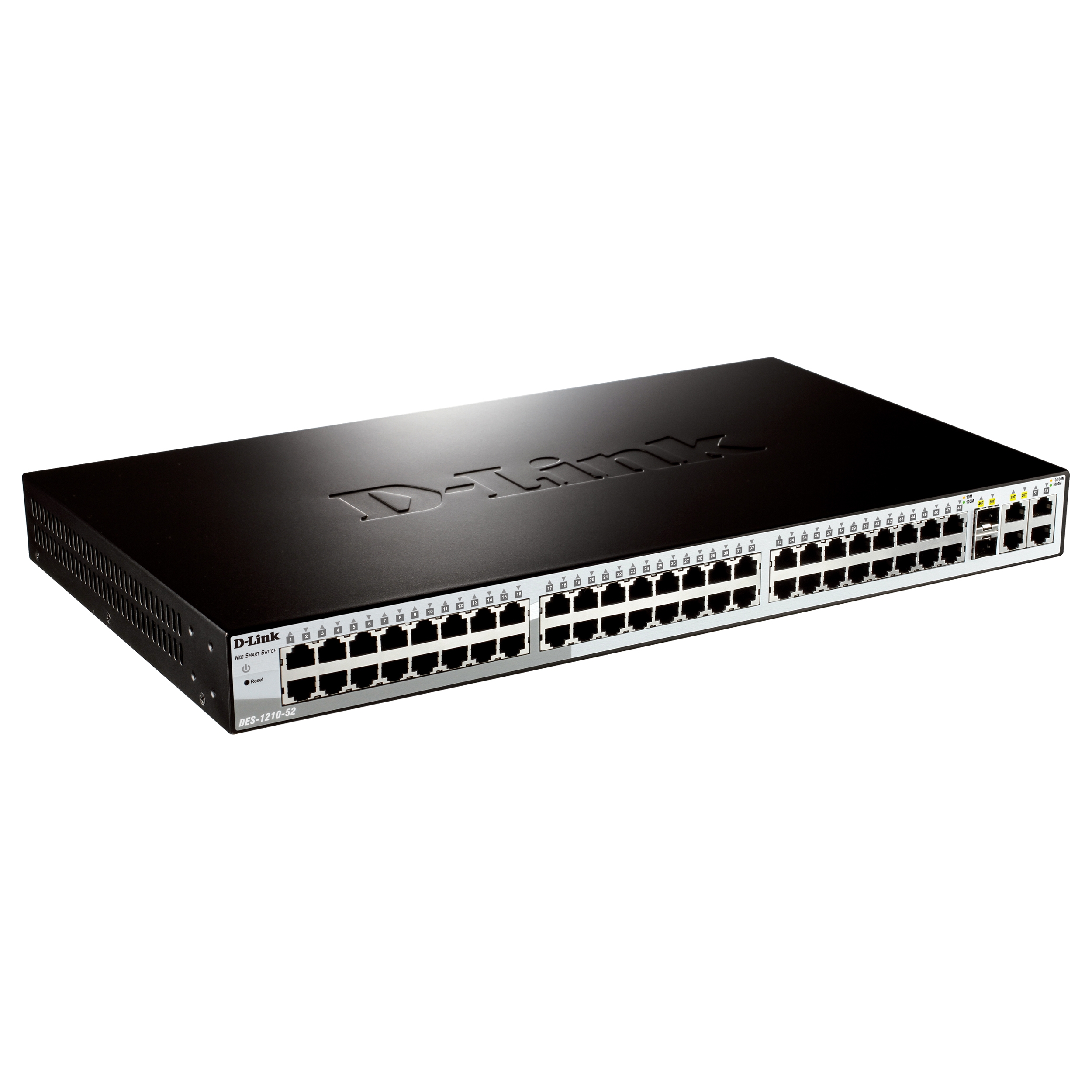 D-Link 48 Port 10/100/ Ethernet Switch, 4 x Combo T/SFP Smart Switch