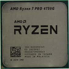 AMD Ryzen 7 4750G SKT AM4 CPU; 8 Core/16 Thread; Base Clock 3.6ghz
