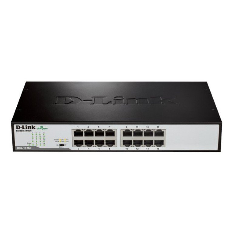 D-Link 16 Port 10/100/1000Mbps Switch (DGS-F1016)