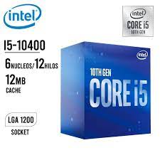 Intel Core i5 10400 2.90 GHZ, Turbo @ 4.3GHZ, 6 Core, 12 Thread, 12MB Smartcache, 65W TDP.