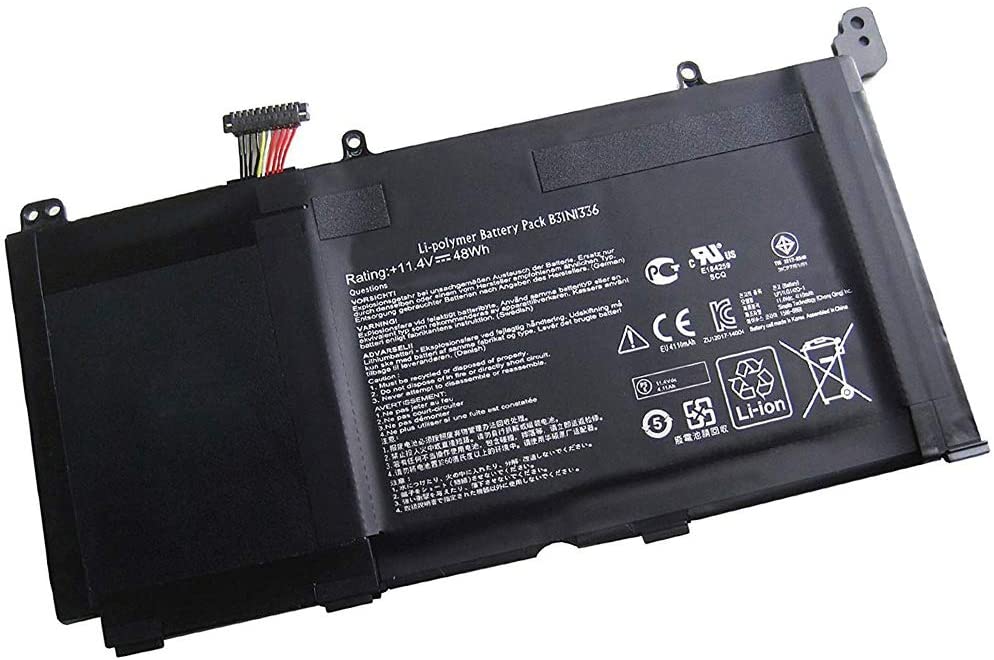 Battery for Asus Vivobook S551, S551L, S551LA, V551L, K551L (B31N1336)