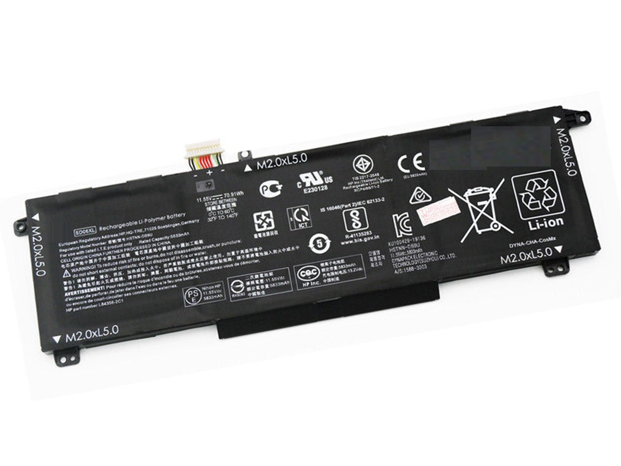 Battery for HP Omen 15 2020, Omen 15-EK00- Series Laptops (SD06XL)